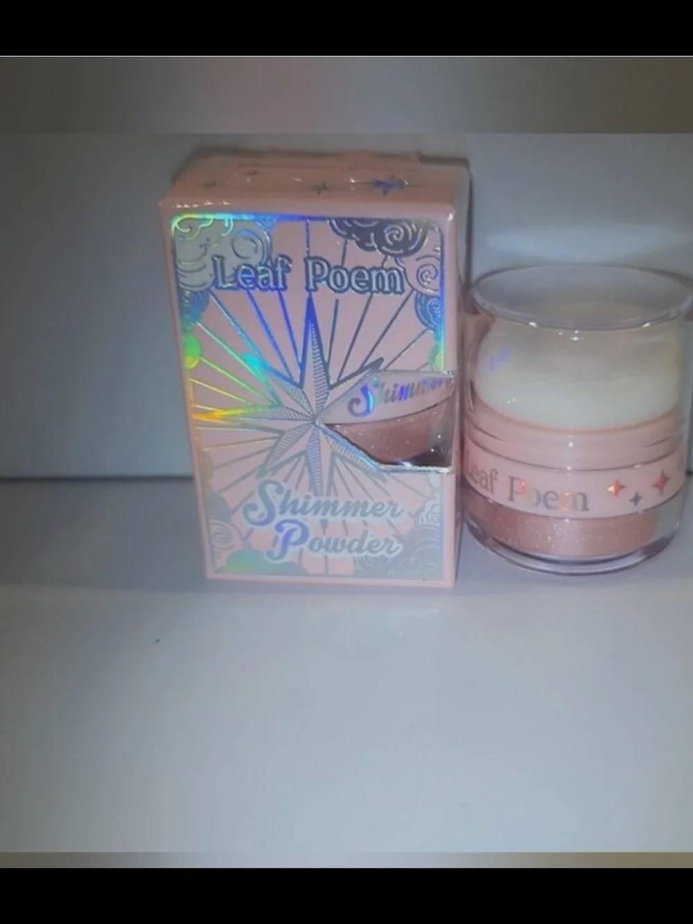 Sephora Leaf Poem Pink Shimmer Powder Highlighter